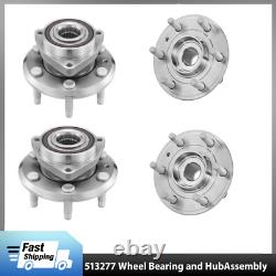 4pc Front & Rear Wheel Hub Bearings for Buick Enclave Chevy Traverse GMC Acadia