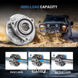 4pc Front & Rear Wheel Hub Bearings for Buick Enclave Chevy Traverse GMC Acadia