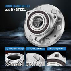 4pc Front & Rear Wheel Hub Bearings for Buick Enclave Chevy Traverse GMC Acadia