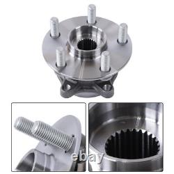4pcs Front Rear Wheel Hub Bearing Assembly Replacement