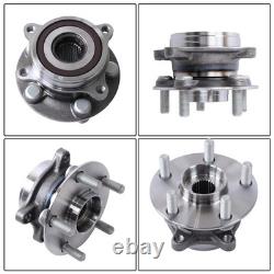 4pcs Front Rear Wheel Hub Bearing Assembly Replacement