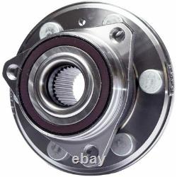 4pcs Front Rear Wheel Hub Bearing Cadillac SRX 2.8/3.0 10-11 6-Bolt ABS H513289
