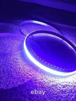 4x DOUBLE ROW LED Wheel Rim Lights Bluetooth Controlled KIT Wheel Colormorph