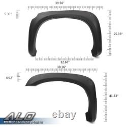 4x Front Rear Fender Flares Wheel Cover Fit For 05-11 Dodge Dakota Factory Style