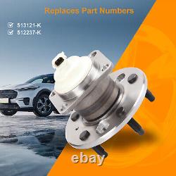 4x Front Rear Wheel Bearing Hub Assy For 2000-13 Chevy Impala Monte Carlo withABS