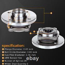 4x Front Rear Wheel Hub Bearing Assembly For 2002-06 Mini Cooper 1.6L 513226