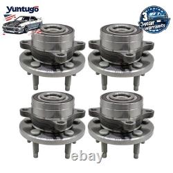 4x Front Rear Wheel Hub Bearing Assembly For 2011-18 Ford Explorer 512460