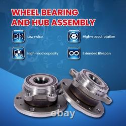 4x Front & Rear Wheel Hub Bearing Assembly for Volkswagen Beetle Passat Audi Q3