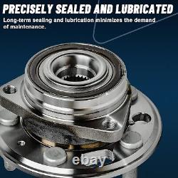 4x Front & Rear Wheel Hub Bearing for Chevy Impala Malibu Limited Regal Lacrosse