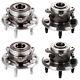 4x Front Rear Wheel Hub Bearings For 2010-2017 Chevrolet Equinox GMC Terrain