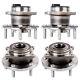 4x Front Rear Wheel Hub Bearings For 2011-2014 Chrysler 200 Dodge Avenger FWD