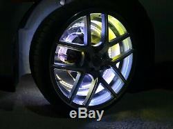 4x LED Wheel Ring Lights IP68 Pro RGB Color Chasing 600LEDs Bluetooth Controlled