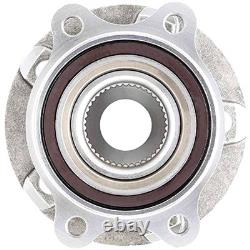 513301 Front Rear Wheel Bearing Hub Assembly For Audi A4 A5 A6 Q5 S4 S5 2Pc