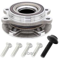 513301 Front Rear Wheel Bearing Hub Assembly For Audi A4 A5 A6 Q5 S4 S5 2Pc
