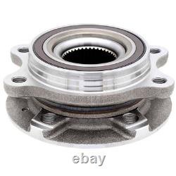 513301 Front Rear Wheel Bearing Hub Assembly For Audi A4 A5 A6 Q5 S4 S5 2Pc