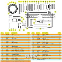 6575 Hub Grappler Kit Front & Rear Wheel Hub & Bearing Removal Installer Tool