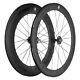 700C Front 60mm Rear 88mm Carbon Wheelset Fixed Gear Wheels Track Bike Wheelset