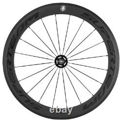 700C Front 60mm Rear 88mm Carbon Wheelset Fixed Gear Wheels Track Bike Wheelset