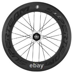 700C Front 60mm Rear 88mm Carbon Wheelset Fixed Gear Wheels Track Bike Wheelset