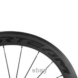700C Front 60mm Rear 88mm Carbon Wheelset Fixed Gear Wheels Track Bike Wheelset