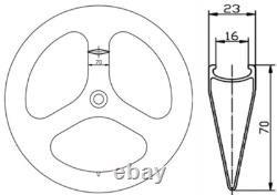 700C Front 70mm Tri Spoke Rear 88mm Fixed Gear Carbon Wheelset Track Bike Wheels