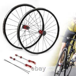 700C Road Bike Bicycle Front Rear 7/8/9/10/11 Speed Cassette Wheel Rim Brake C/V