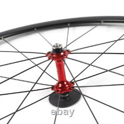 700C Road Bike Wheels Front&Rear Clincher Rim Brake 7/8/9/10/11 Speed Bike Wheel