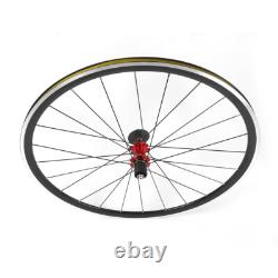 700C Road Bike Wheels Front&Rear Clincher Rim Brake 7/8/9/10/11 Speed Bike Wheel