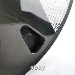 700C Road or Track Bicycle Wheels Carbon Front Wave 3 Spokes Rear Disc Wheelset