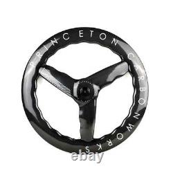 700C Road or Track Bicycle Wheels Carbon Front Wave 3 Spokes Rear Disc Wheelset