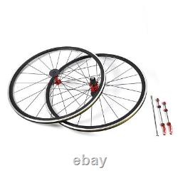700C wheels Road Bicycle Front & Rear Bike Wheelset Set 7-11 speed C/V Brake NEW