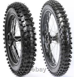 70/100-17 90/100-14 Front+ Rear Wheels Rim Tire for 140cc 150cc 160cc SSR Apollo