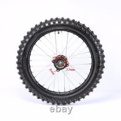 70/100-17 90/100-14 Front+ Rear Wheels Rim Tire for 140cc 150cc 160cc SSR Apollo