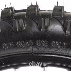 70/100-17 90/100-14 Front+ Rear Wheels Rim Tire for 140cc 150cc 160cc SSR Apollo