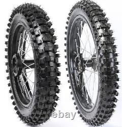 70/100-17 90/100-14 Tire Rim 17 14 Wheel Rotor Sprocket Dirt Pit Bike Apollo