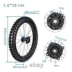 70/100-19 90/100-16 Disc Rotor 428 Chain Sprocket 15mm Axle 150cc 250cc PitBike