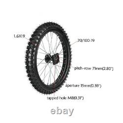70/100-19 + 90/100-16 Front Rear Wheels Tire Front Forks Triple Tree 200cc 250cc