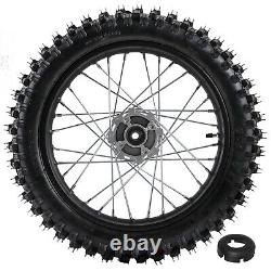 70/100-19 90/100-16 Tire On Rim Set Front Rear KX100 TTR125L Big Wheel offroad