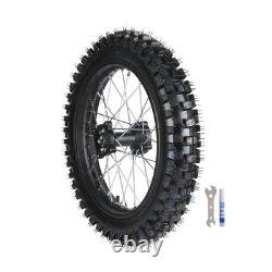 70/100-19 90/100-16 Wheel Set for 125-150cc Dirt Bike with Disc Rotors Sprocket