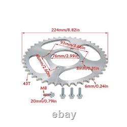 70/100-19 90/100-16 Wheel Set for 125-150cc Dirt Bike with Disc Rotors Sprocket