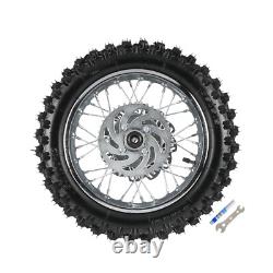 80/100-12 60/100-14 Front Rear Wheels Kit For Dirt Bike 110cc 125cc Apollo SSR