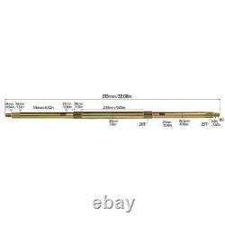 810mm 32 Inch Rear Axle Kit Front Steering Rack 6 Wheels for Go Kart