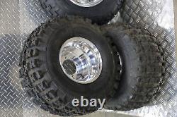 85 Honda ATC350X Front & Rear Wheels & Tires 22x11x9 (rear) 23.5x8-11 (front)