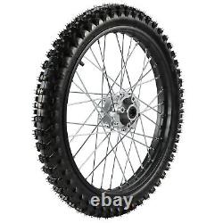 90/100-16+ 70/100-19 Front Rear Wheel Tire Rim for Motocross Honda Pit Dirt Bike