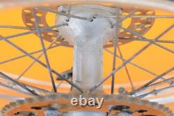 90-97 1995 KX80 KX 80 OEM Front Rear Wheel Set Wheels Rim Rims Hubs