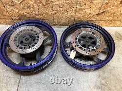 91 92 93 94 95 96 97 Kawasaki Ninja 600r Zx600 600 Front & Rear Wheels Wheel Rim