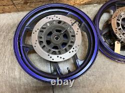 91 92 93 94 95 96 97 Kawasaki Ninja 600r Zx600 600 Front & Rear Wheels Wheel Rim