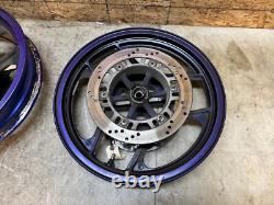 91 92 93 94 95 96 97 Kawasaki Ninja 600r Zx600 600 Front & Rear Wheels Wheel Rim
