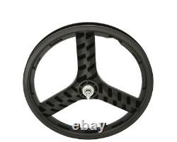 ALTA BMX 20 Front OR Rear Single Speed Freewheel Bicycle Wheels 3 Spokes Black