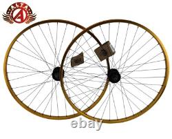 ALTA BMX 29 x 1.75 GOLD FRONT OR FREEWHEEL FLIP FLOP Hub Sealed Bearing RIMS